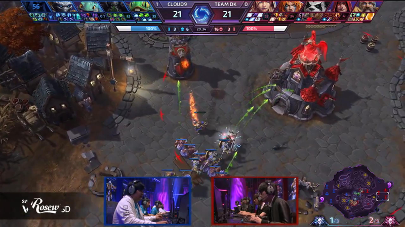 Illustration for article titled Heroes of the Storm's World Champions Won Semifinals With The Strangest Team Possible